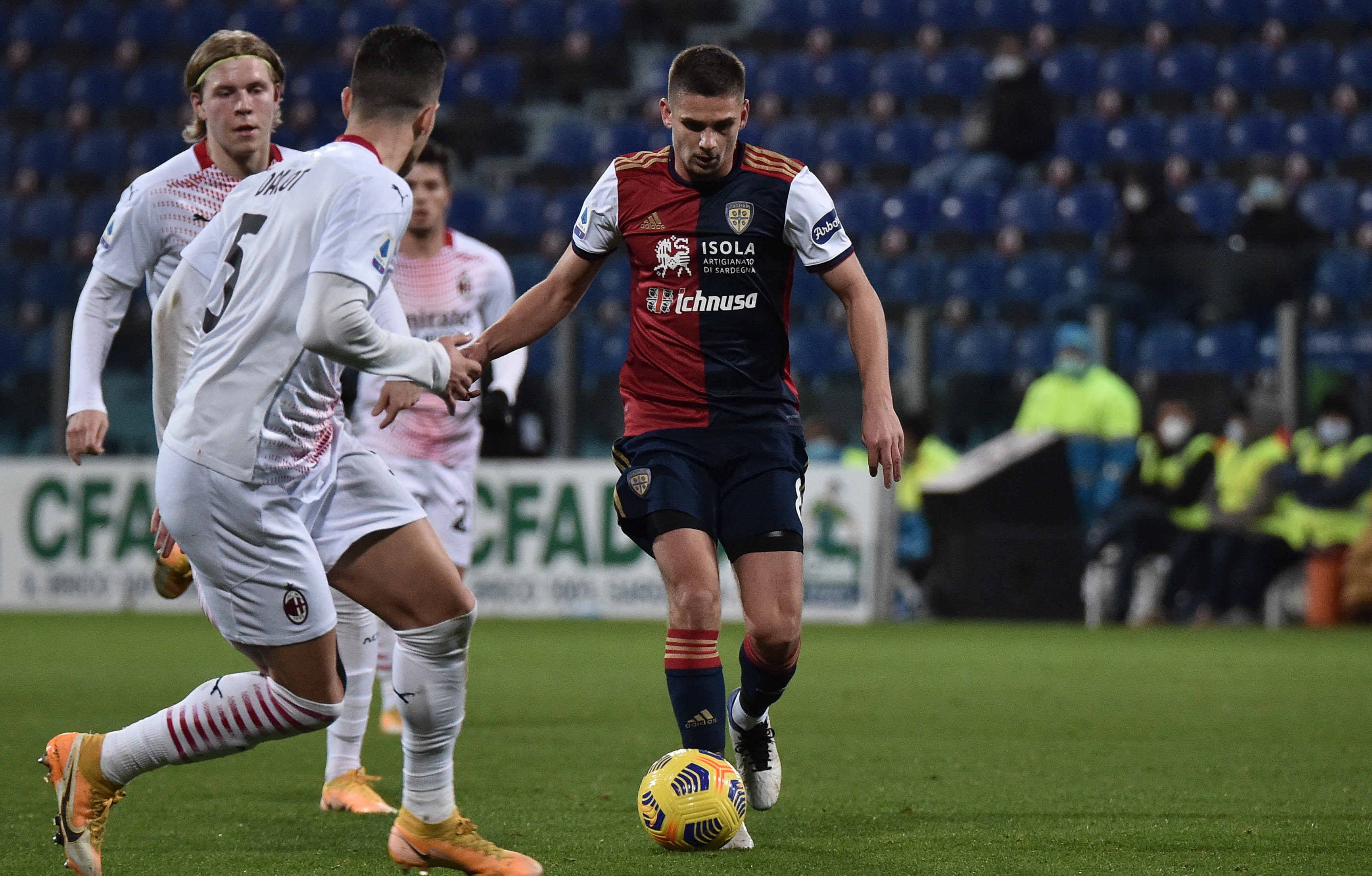 Răzvan Marin, cel mai bun jucător al lui Cagliari din meciul cu Milan! Ce scrie Gazzetta Dello Sport + nota primită