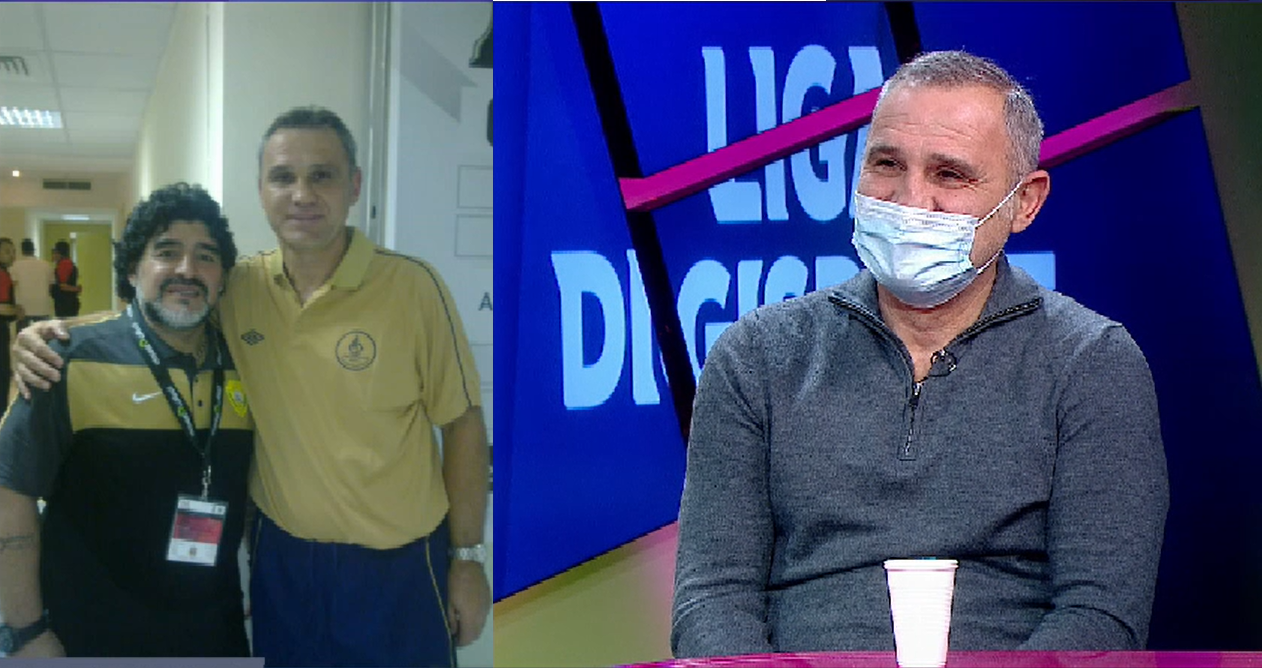 Cum s-a luptat Gică Mihali pentru o poză cu marele Maradona: "Era înconjurat de cinci bodyguarzi!"