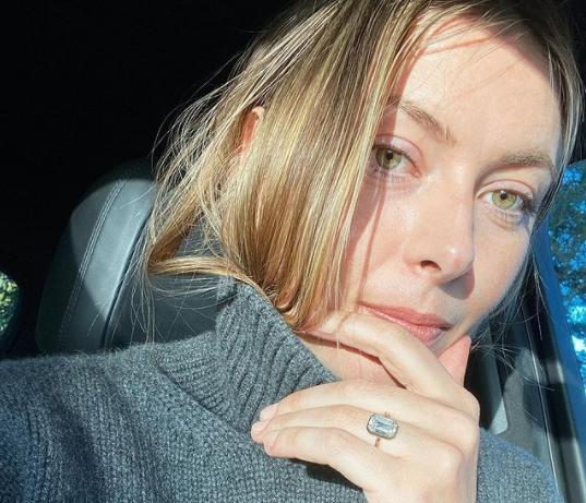 Inelul de logodnă primit de Maria Sharapova valorează o avere