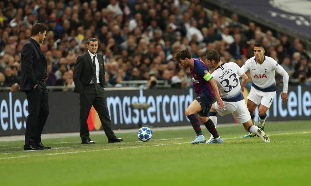 Tottenham Hotspur v Barcelona, UEFA Champions League Group B, Football, Wembley Stadium, London, UK - 03 Oct 2018