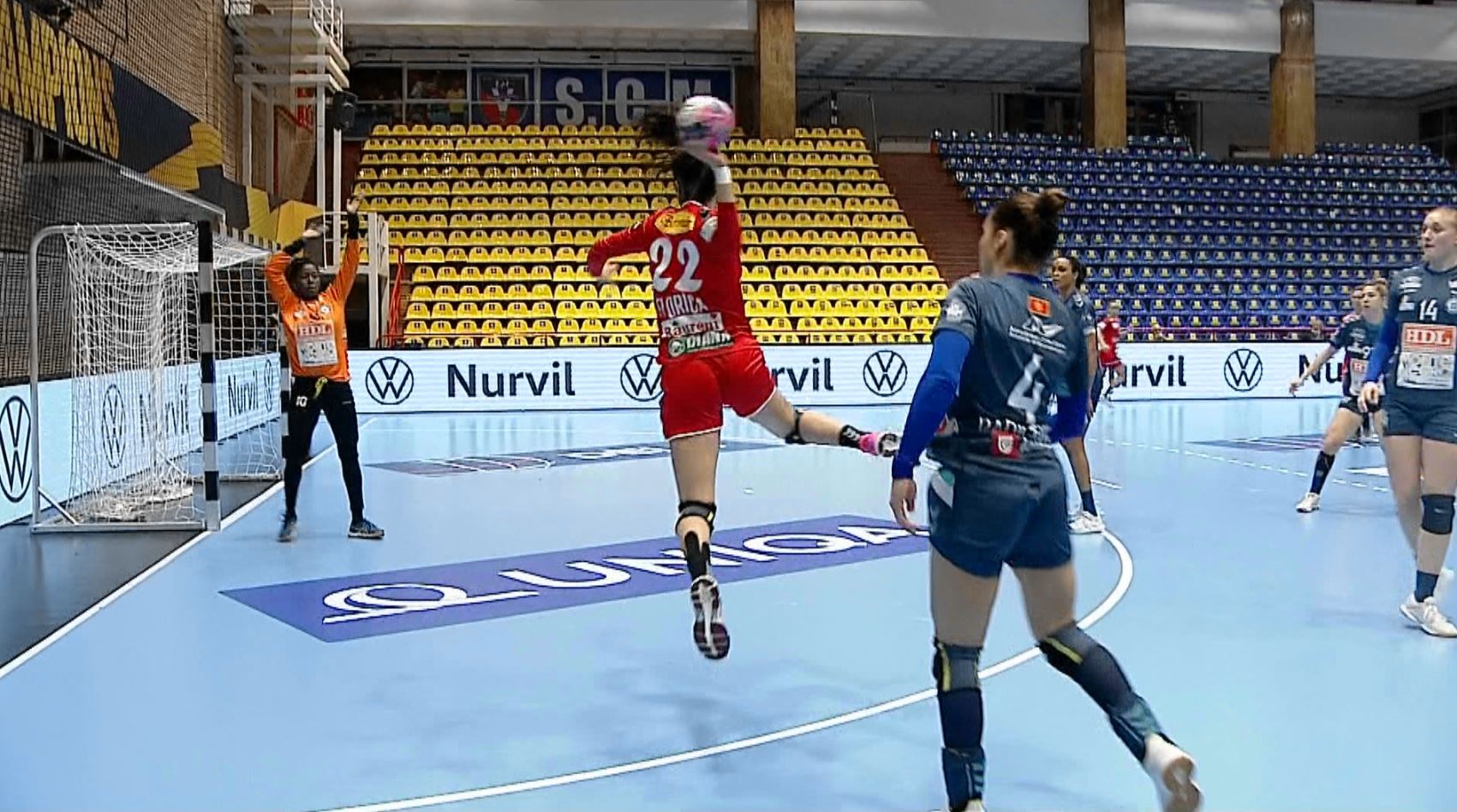 SCM Rm. Vâlcea - Buducnost 25-23. Oltencele au învins dubla campioană a Europei și au două victorii la rând în Champions League