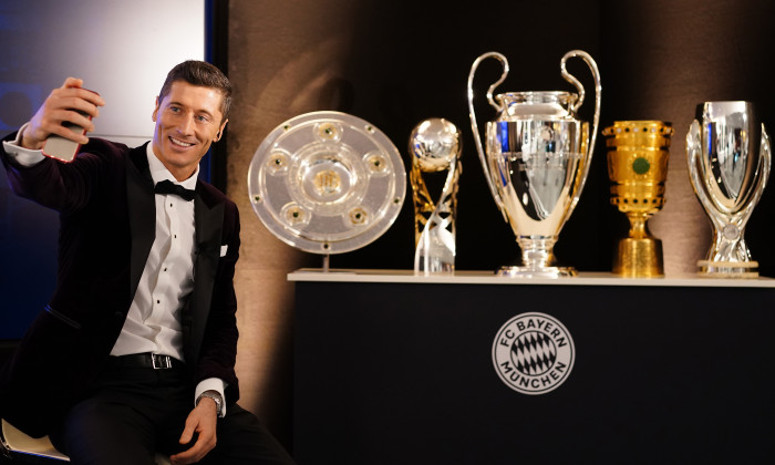 FC Bayern Muenchen Players And Staff Watch FIFA The BEST Awards