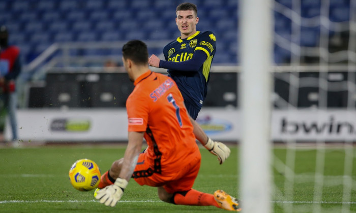 SS Lazio v Parma Calcio, Coppa Italia, football, Olympic Stadium, Rome, Italy - 21 Jan 2021