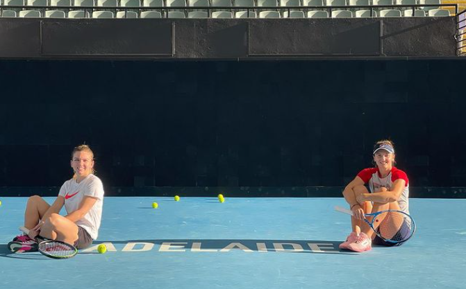 Simona Halep și-a găsit partener de antrenament la Adelaide. Ce urmează pentru sportivă după cele 14 zile de carantină