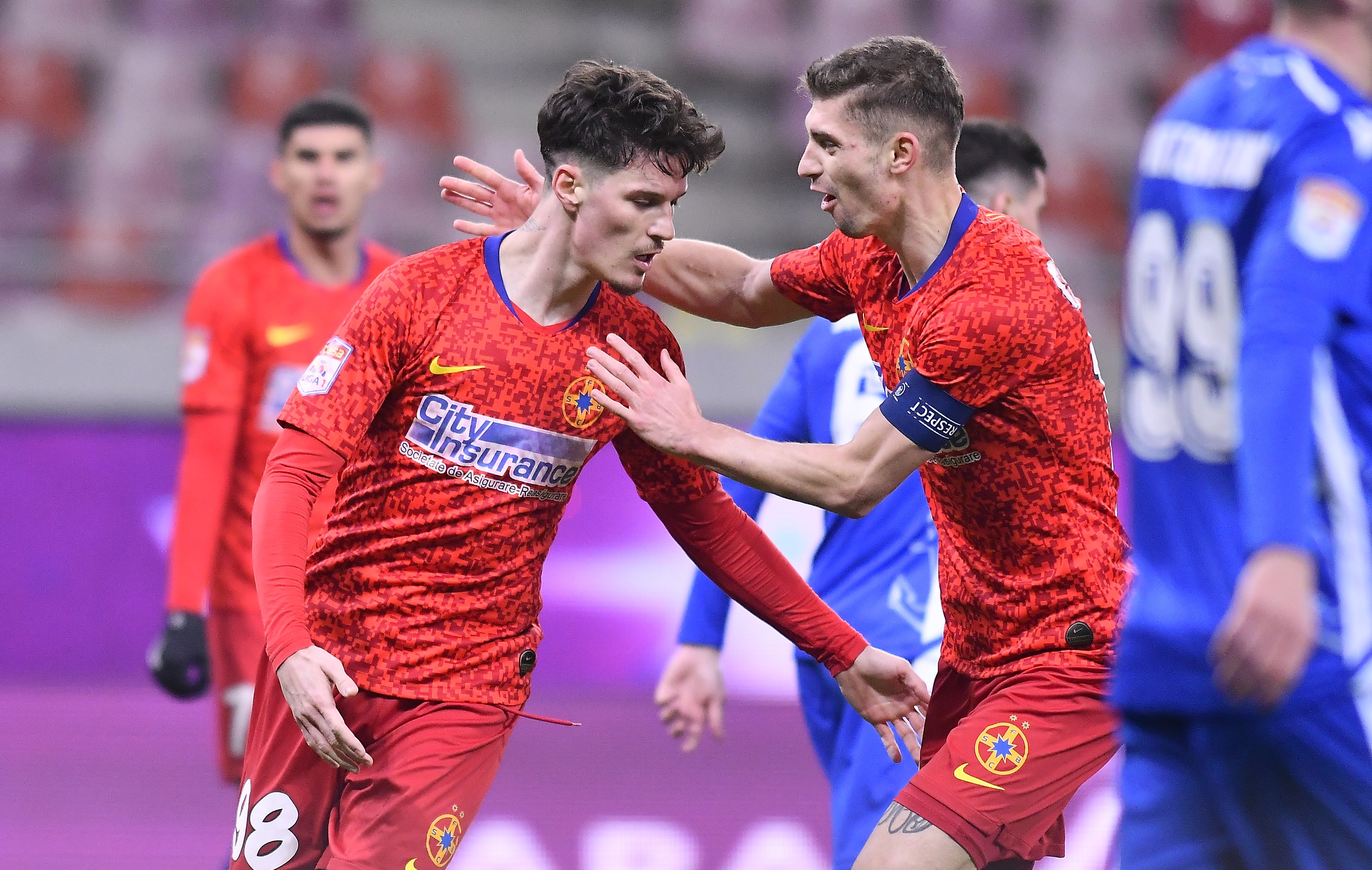 FCSB - FC Voluntari 2-0, ACUM, Digi Sport 1. Man și Tănase, din nou pe lista marcatorilor!