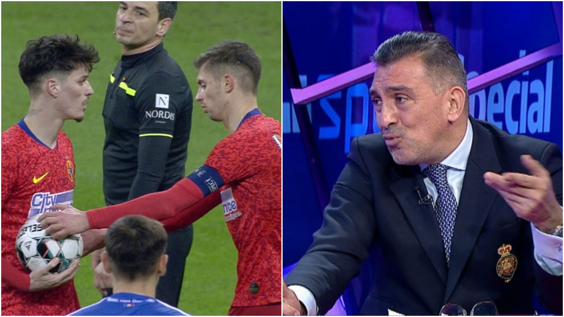 "Măi, ce faci? Poftim?" Ce spune Ilie Dumitrescu despre momentul în care Tănase i-a luat mingea din mână lui Man, la penalty