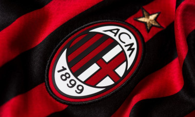 Close up of AC Milan jersey 2019/20