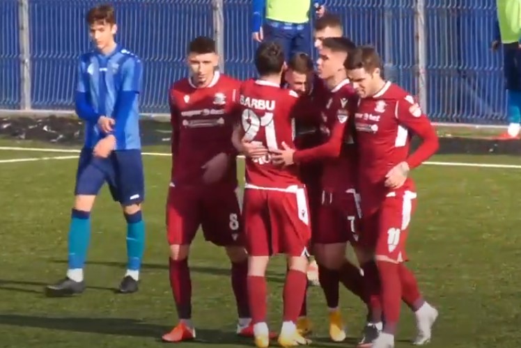 Rapid a câștigat al doilea amical al iernii! Nicolae Grigore: "Vrem să sărbătorim promovarea pe stadionul din Giulești"