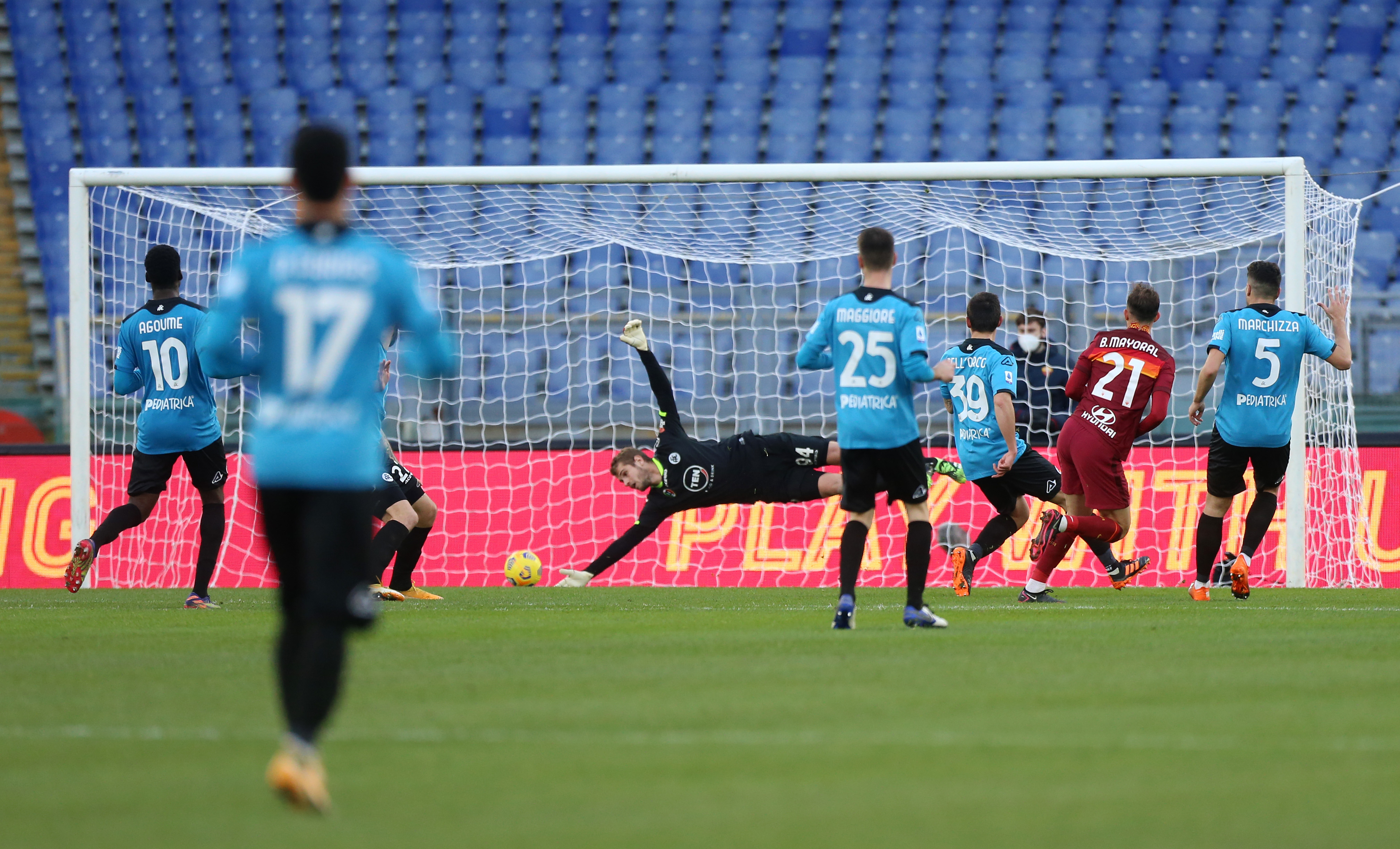 AS Roma - Spezia 4-3. Spectacol total! Gazdele și-au luat revanșa după eliminarea din Cupă