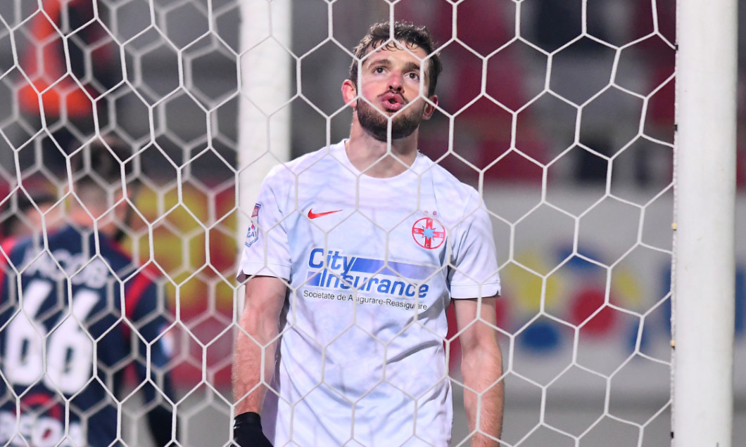 Sergiu Buș a plecat de la FCSB după două goluri marcate în jumătate de sezon / Foto: Sport Pictures