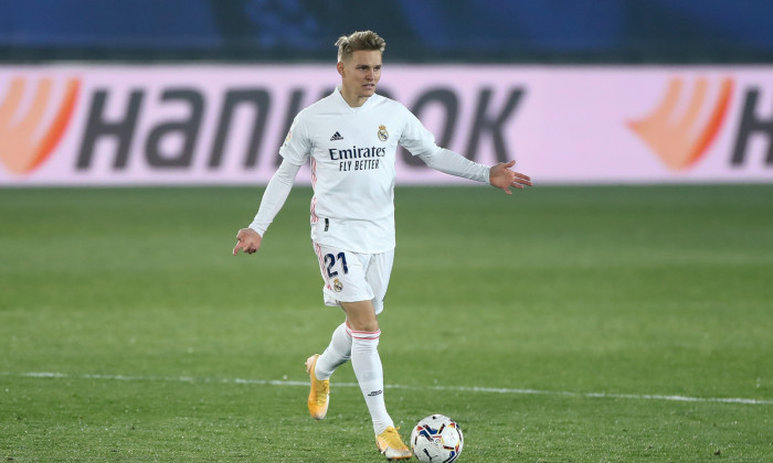 Martin Odegaard, în tricoul lui Real Madrid / Foto: Profimedia