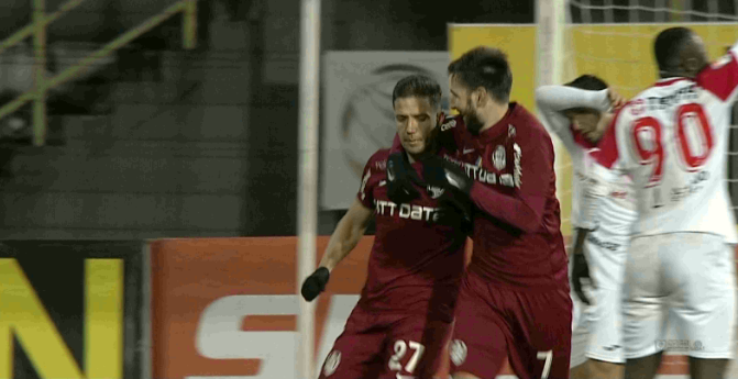 Hermannstadt - CFR Cluj 1-2, ACUM, la Digi Sport 1. Debeljuh își aduce echipa în avantaj
