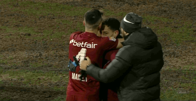 Hermannstadt - CFR Cluj 1-3. Echipa lui Edi Iordănescu a întors scorul și a revenit la un punct de liderul FCSB