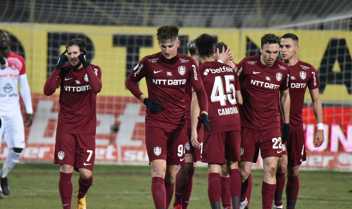 Hermannstadt - CFR Cluj 1-3. Echipa lui Edi Iordănescu a întors scorul și a revenit la un punct de liderul FCSB