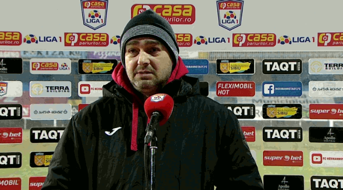 Liviu Ciobotariu, săgeți spre Ruben Albes: ”Sunt lucruri care trebuie luate de la zero!” Nemulțumirile antrenorului sibian