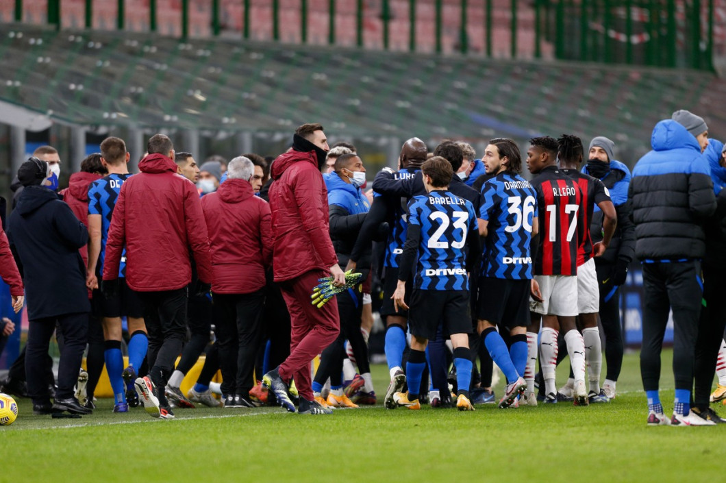 FC Internazionale vs AC Milan, Italian football Coppa Italia match, Italy - 26 Jan 2021