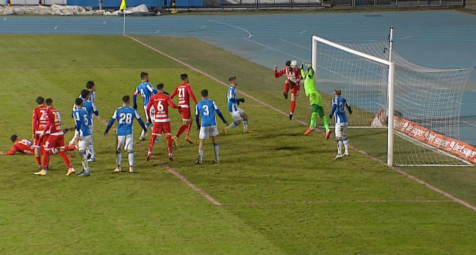 Poli Iași - UTA Arad 1-2. Moldovenii au condus din minutul 9, dar oaspeții au marcat în minutele 90+2 și 90+4