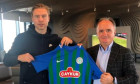 Alexander Soderlung, la prezentarea oficială la Rizespor / Foto: caykurrizespor.org.tr