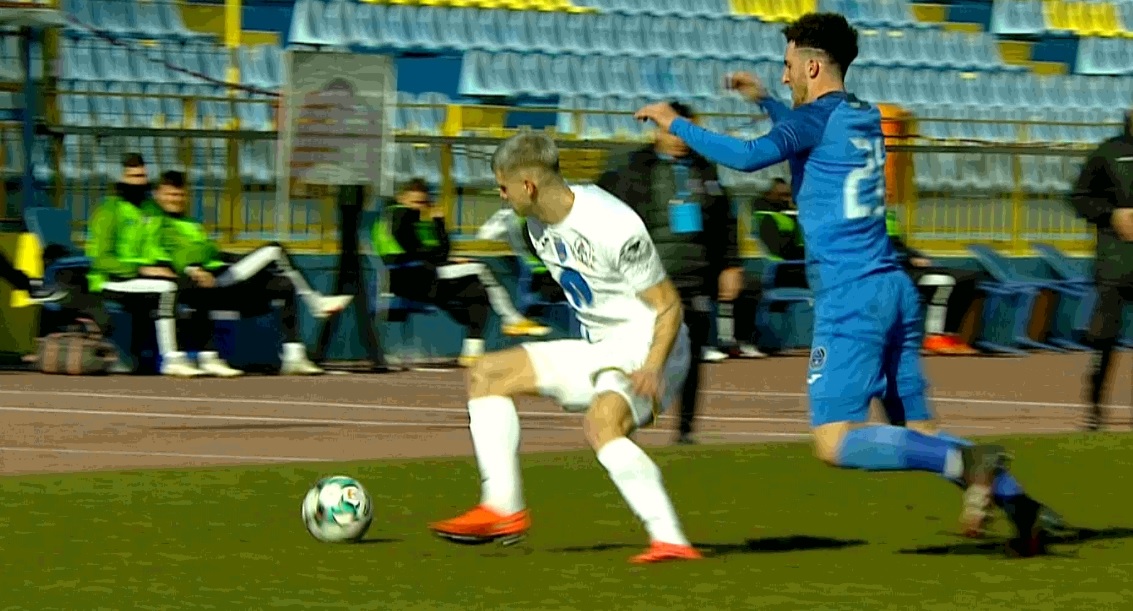 Gaz Metan Mediaș - Academica Clinceni 1-1 | Ilfovenii au jucat o repriză în superioritate. Gafele au decis scorul