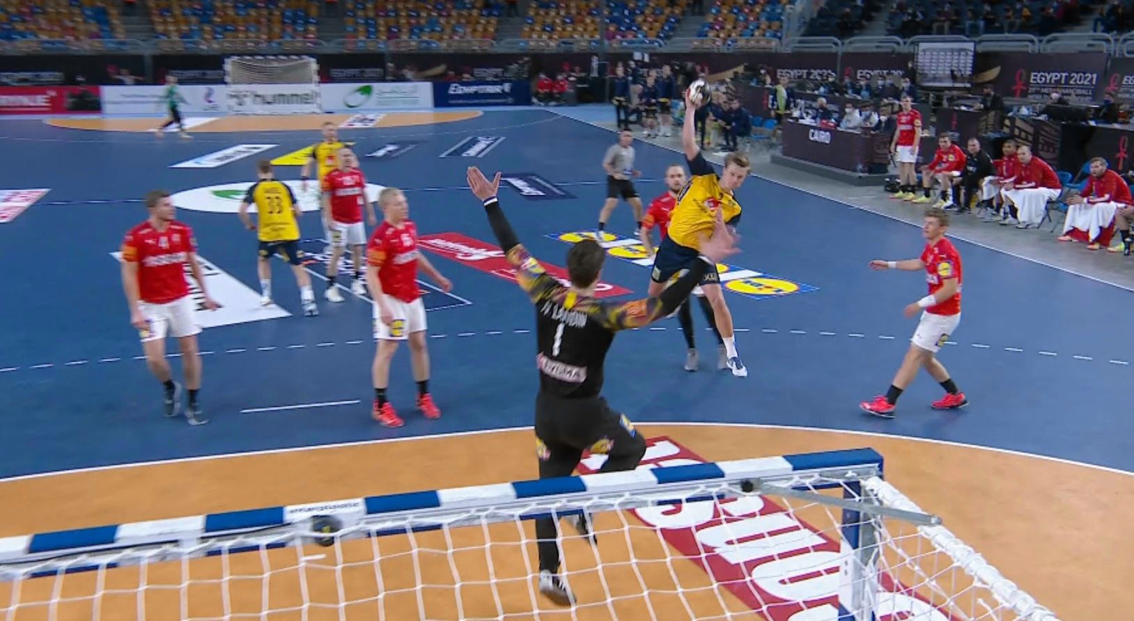 Danemarca - Suedia, finala Campionatului Mondial de handbal masculin, ACUM, la Digi Sport 1