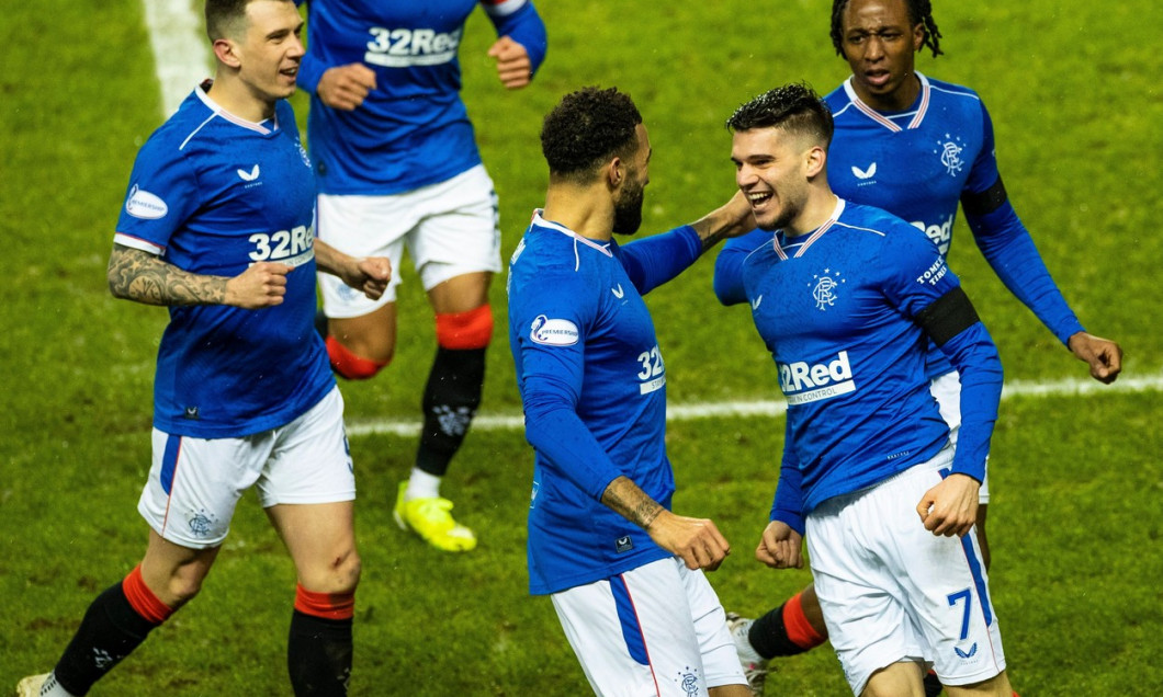 Rangers v St Johnstone, Scottish Premiership, Football, Ibrox Stadium, Glasgow, Scotland, UK - 03 Feb 2021