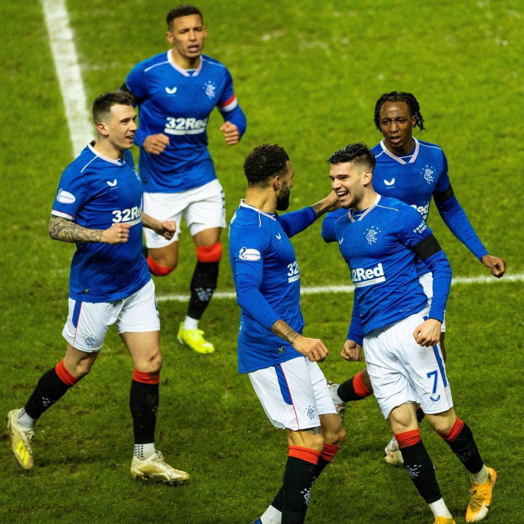 Rangers v St Johnstone, Scottish Premiership, Football, Ibrox Stadium, Glasgow, Scotland, UK - 03 Feb 2021