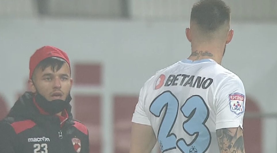 Ovidiu Popescu, "victima" unui copil de mingi, înainte de a produce pagube la stadionul lui Dinamo