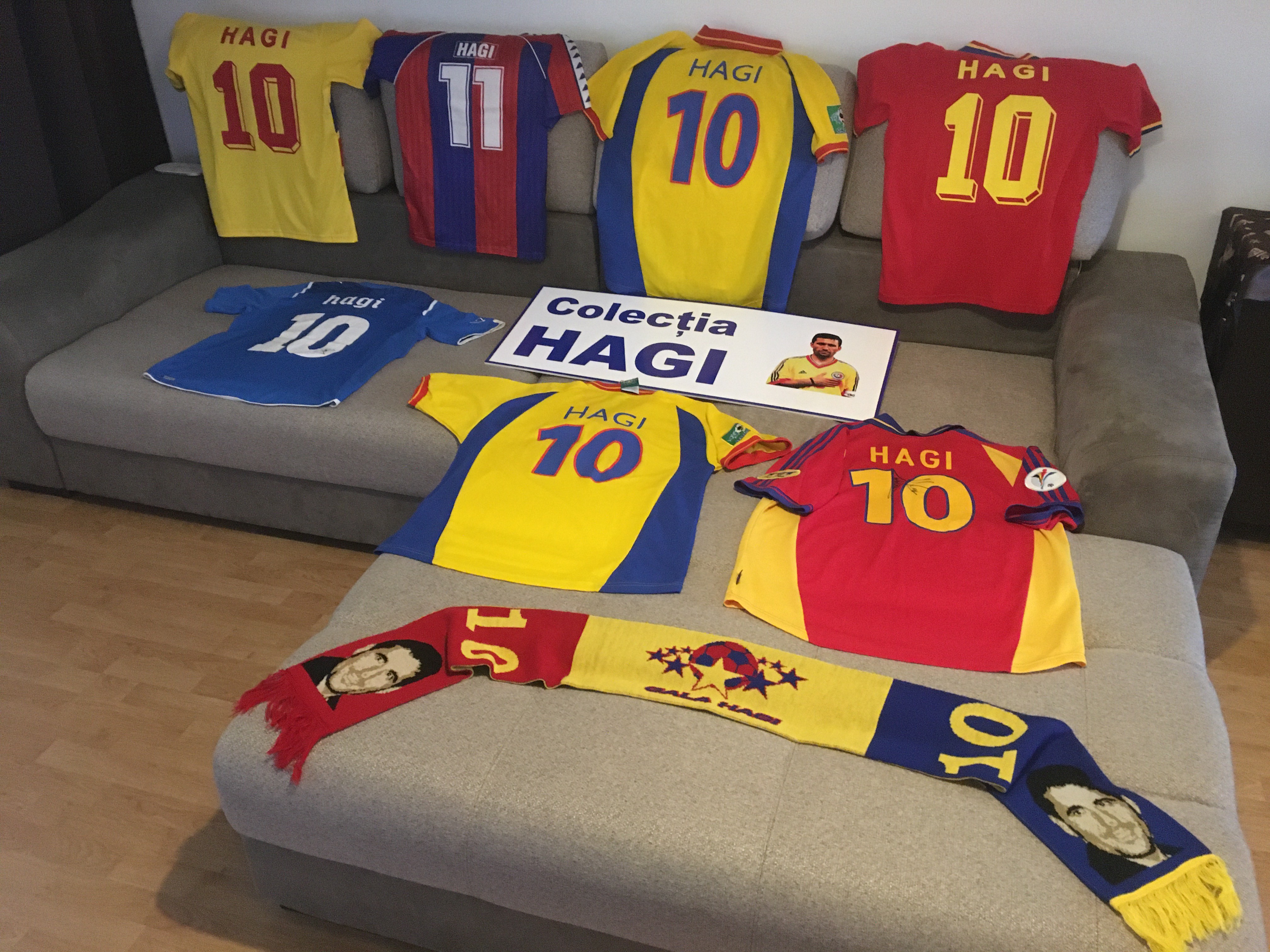 Gică Hagi împlinește 56 de ani! Cine este fanul "Regelui" cu probabil cea mai mare colecție din România