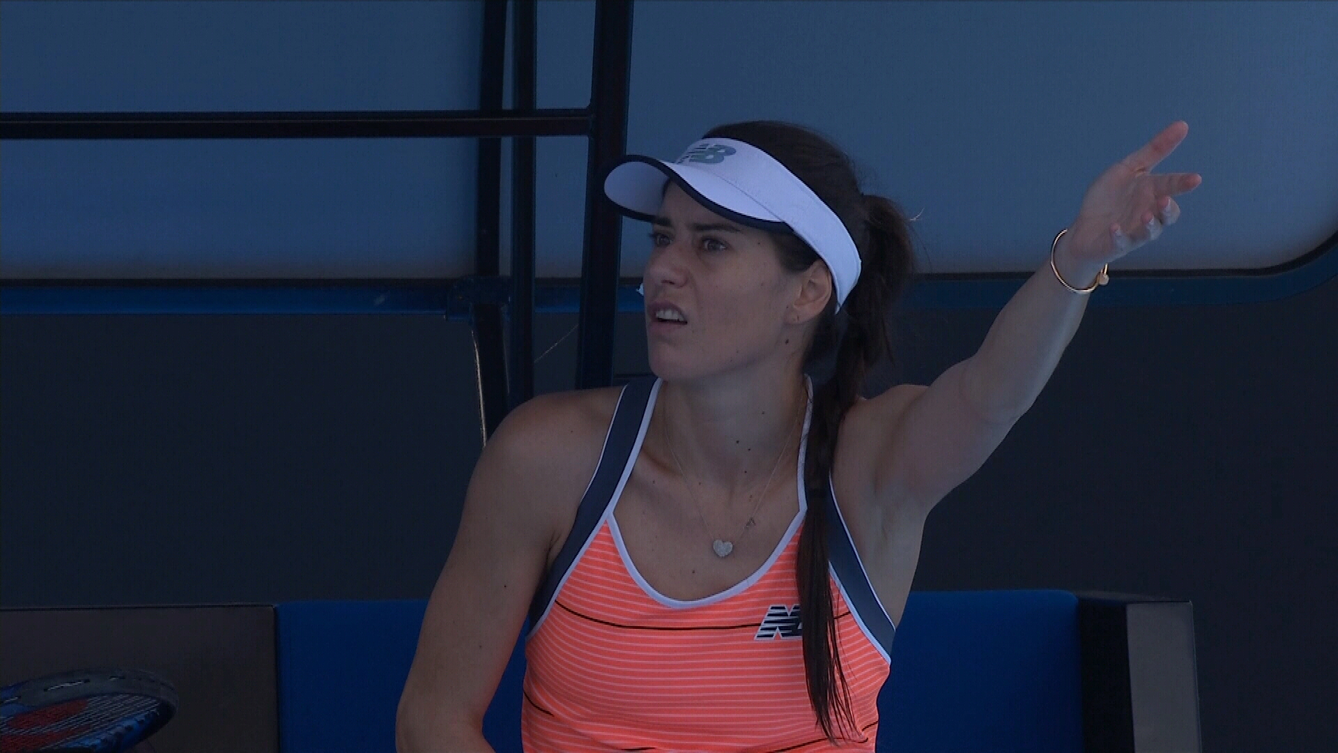 Sorana Cîrstea, izbucnire nervoasă pe teren. I-a cerut arbitrei să-l sancționeze pe antrenorul său: "Taci din gură!"