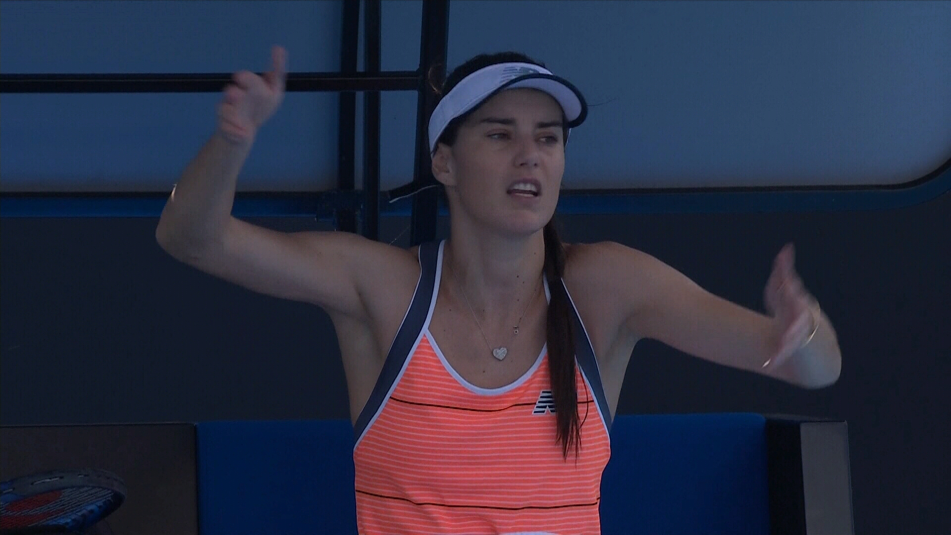 ”Soarele a bătut-o în cap!”. Sorana Cîrstea, ironizată după scenele neverosimile din Australia