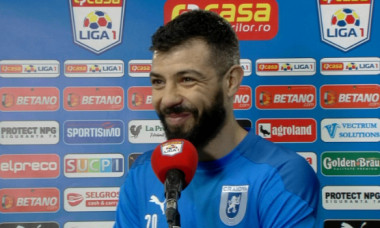 Marius Constantin, la interviul acordat după Craiova - Dinamo / Foto: Captură Digi Sport