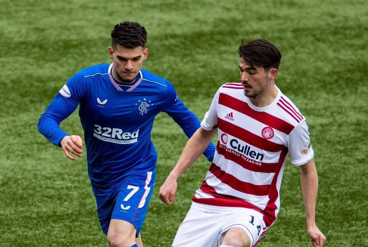 Hamilton - Rangers 1-1. Trupa lui Steven Gerrard, egalată în minutul 90+5. Ianis Hagi, înlocuit cu 10 minute înainte de final
