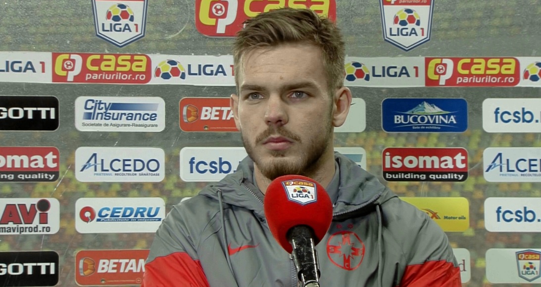 Denis Haruț, după ce s-a lovit rapid de realitatea de la FCSB: ”Nu, nu mi s-a zis că voi fi schimbat la pauză!”