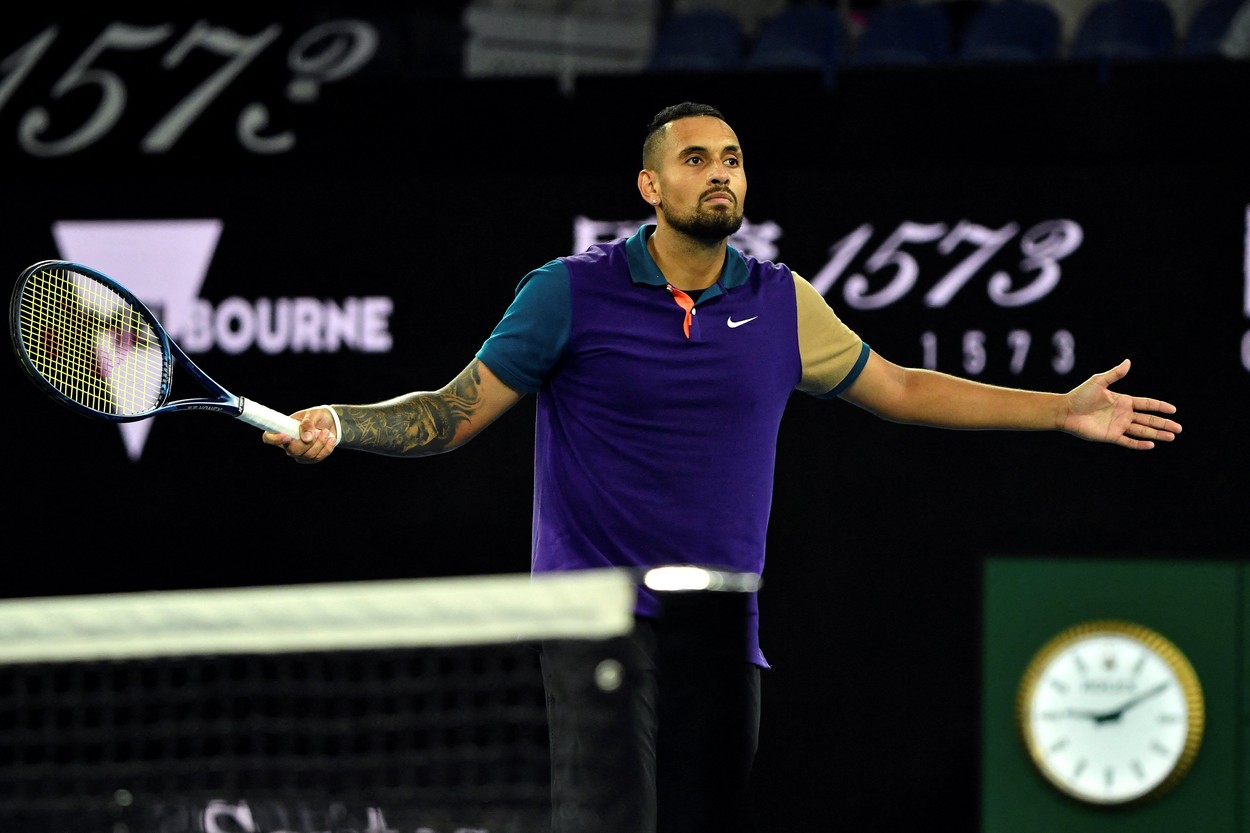 Un nou derapaj marca Nick Kyrgios: "Spune-i iubitei tale să iasă afară!" Australianul nu l-a uitat nici pe Novak Djokovic