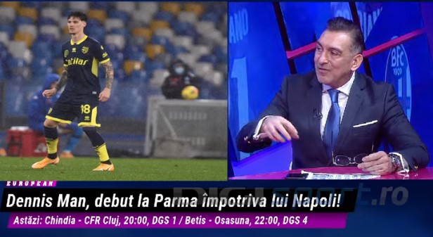 Clipurile săptămânii pe canalul de YouTube Digi Sport! Debutul lui Dennis Man la Parma, analizat de "Mister", pe primul loc