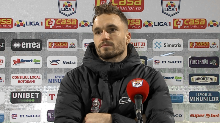 ”Doar în România e așa”. Ce l-a deranjat pe Debeljuh, după FC Botoșani - CFR Cluj 2-1