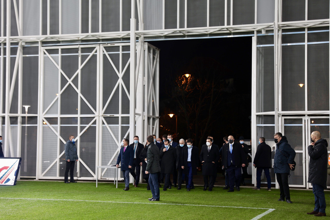 RUGBY:RECEPTIE STADION ARCUL DE TRIUMF (4.12.2020)