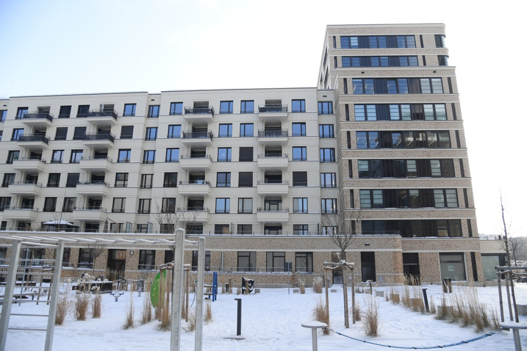 EXCLUSIVE: General View Of Kasia Lenhardt's 1st Floor Apartment In Dovestrasse 4 In Berlin, Germany The Morning After Her Suicide