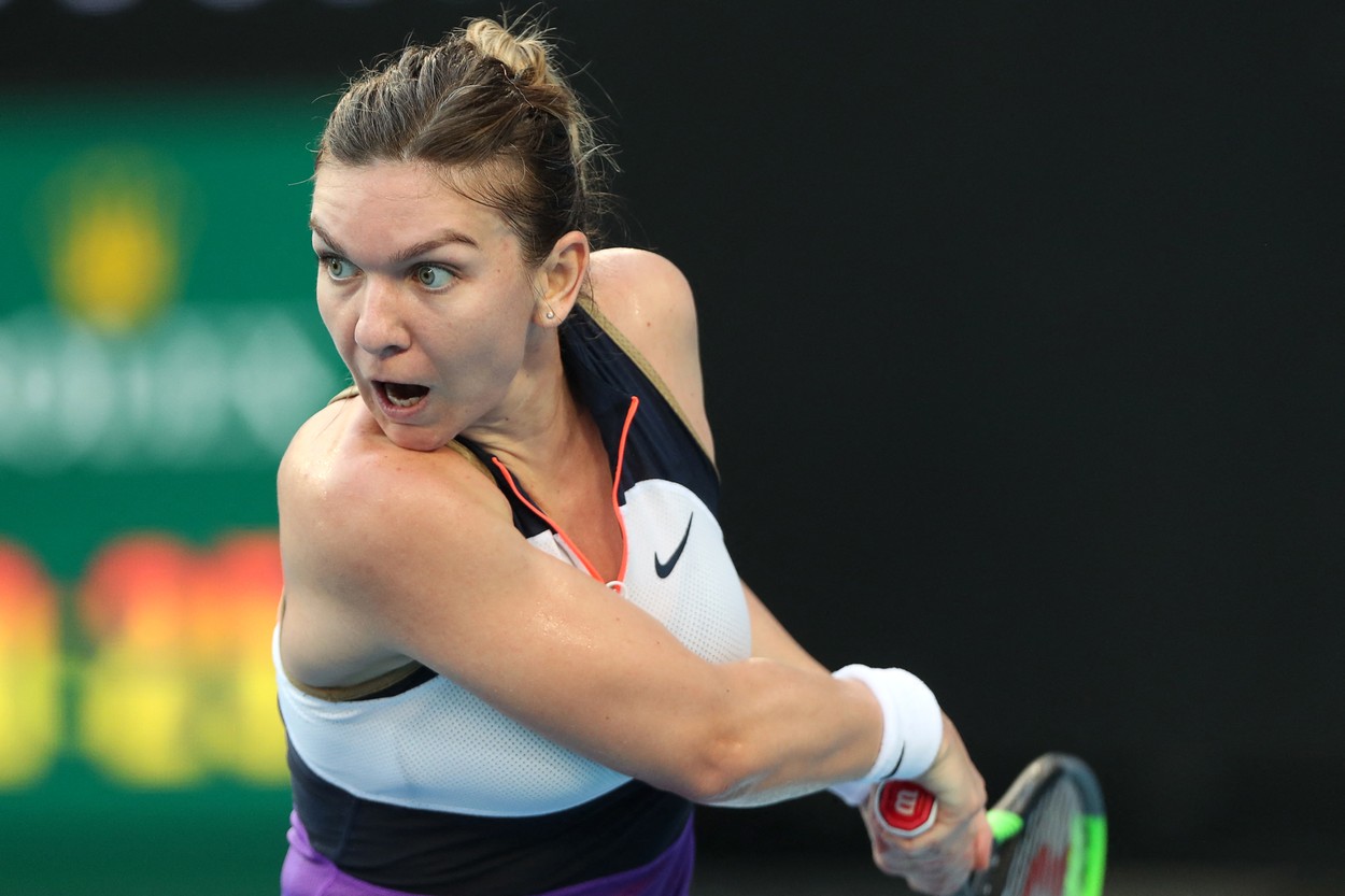 Simona Halep - Ajla Tomljanovic | Luptă extraordinară, răsturnări de situaţie şi nervi întinşi la maximum în primul set