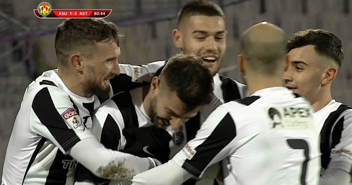Cupa României | ASU Poli Timișoara - Astra 1-2. Giurgiuvenii au fost conduși, dar au rezolvat calificarea pe final