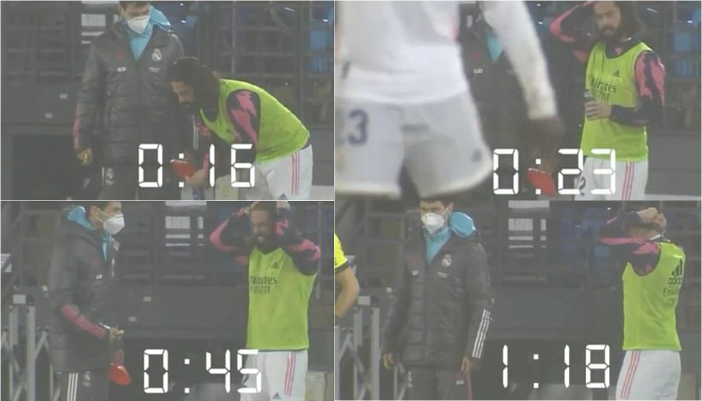 ”Uitați-vă cum așteaptă preparatorul!” Isco l-a sfidat pe Zidane, ca să-și aranjeze părul: imaginile care i-au înfuriat pe fani