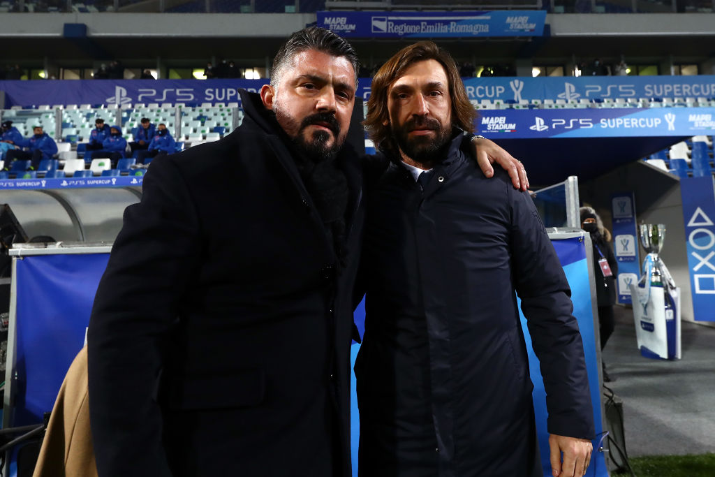 Mesajul lui Andrea Pirlo pentru cel mai bun prieten al său, Gennaro Gattuso, înainte de Juventus - Napoli