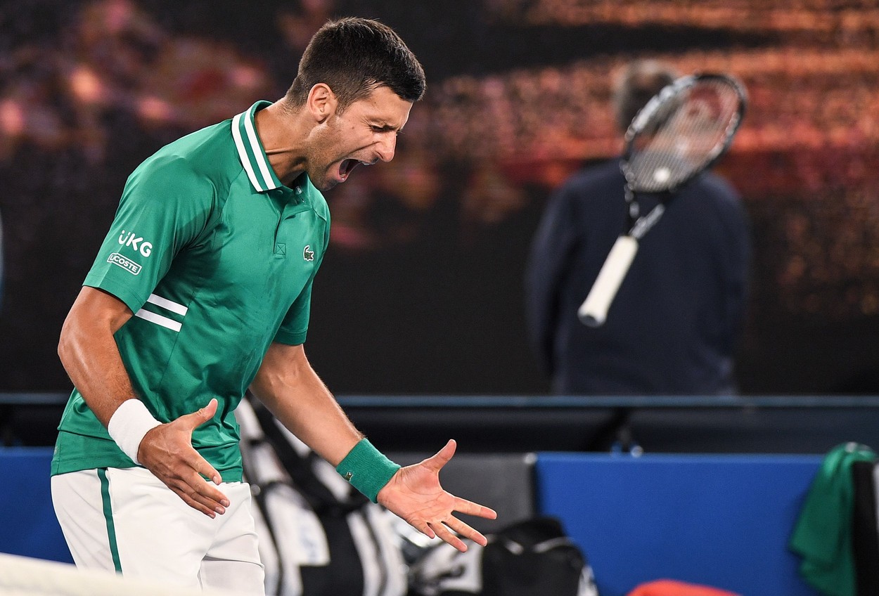 Alarmă la Australian Open! Novak Djokovic ar putea fi nevoit să se retragă