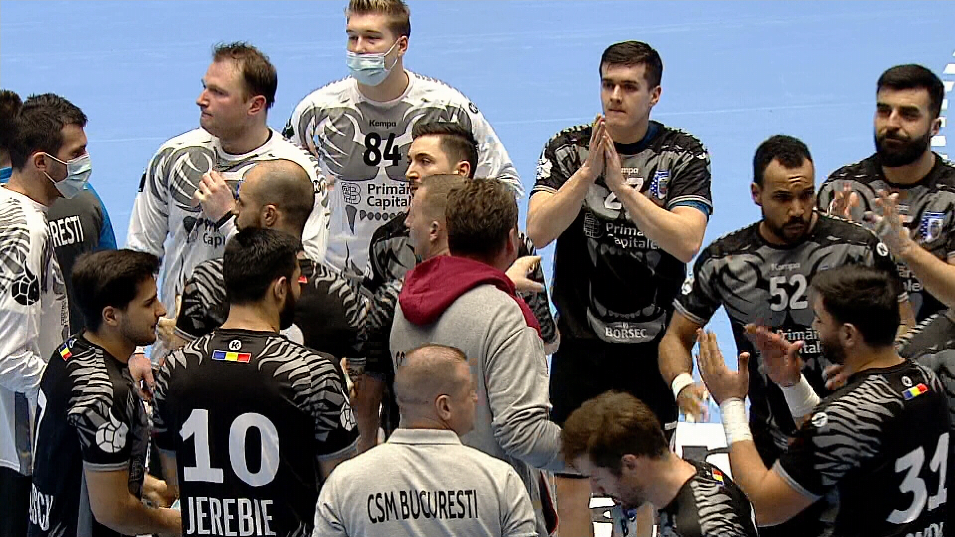 Băieții de la CSM București, victorie importantă în EHF European Cup, 28-23 cu AEK Atena