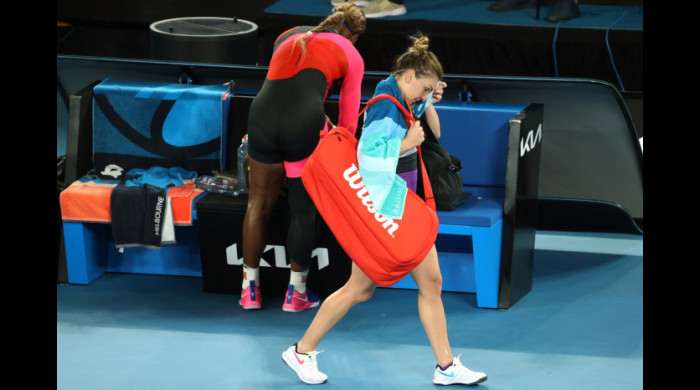 Simona Halep, în meciul cu Serena Williams / foto: Profimedia