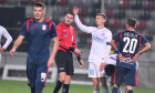 Cristi Neguț, Florin Tănase și Tiberiu Căpușă, în meciul Chindia - FCSB / Foto: Sport Pictures