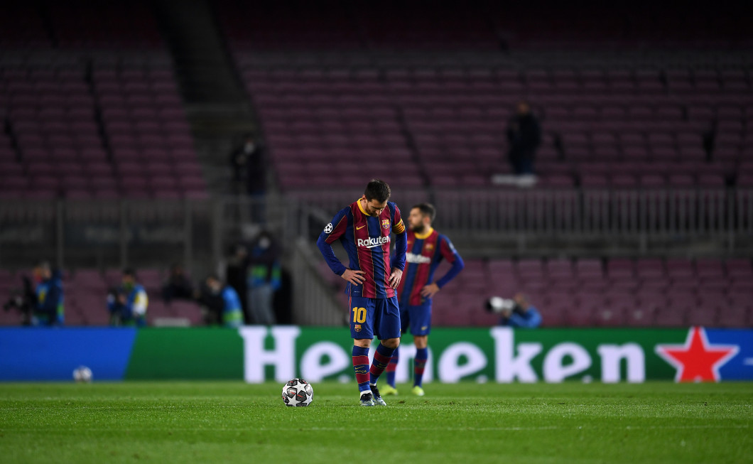 FC Barcelona v Paris Saint-Germain - UEFA Champions League Round Of 16 Leg One
