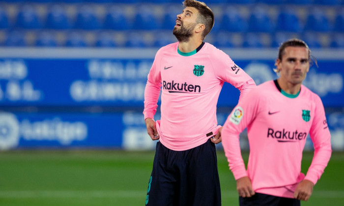 Deportivo Alaves v FC Barcelona, LaLiga Santander, date 8. Football, Mendizorrorza Stadium, Bilbao, Spain - 31 OCT 2020