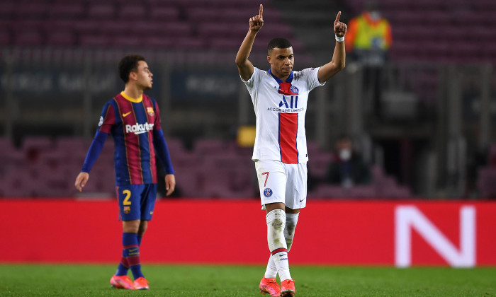 Kylian Mbappe, în meciul cu PSG / Foto: Getty Images