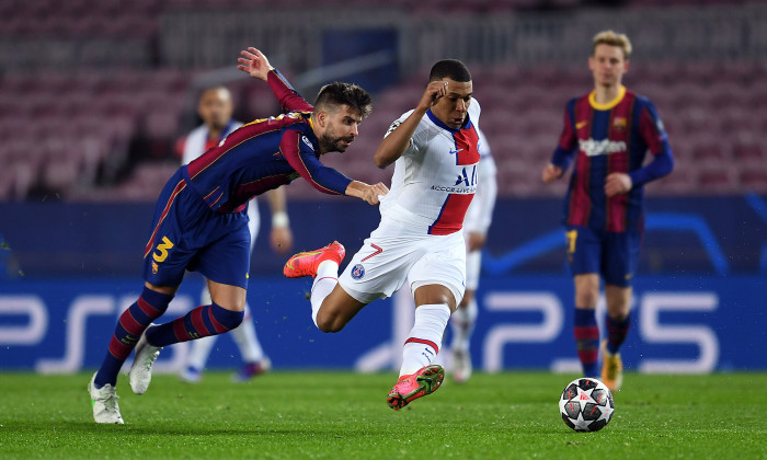 Kylian Mbappe, în meciul cu PSG / Foto: Getty Images